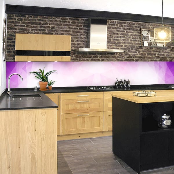 crédence lowpoly rose