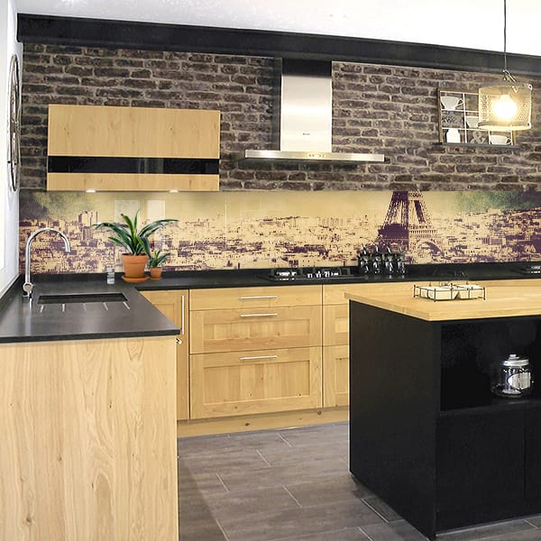 crédence Paris vintage 1