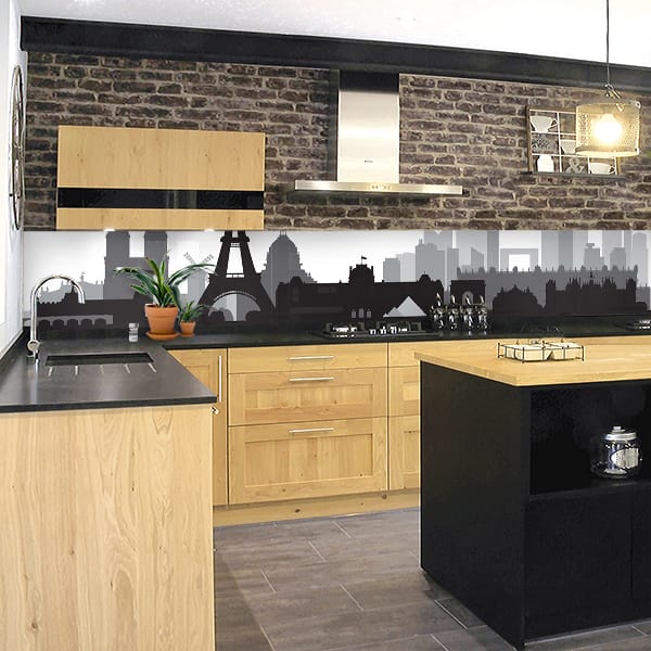 crédence silouhette paris 1