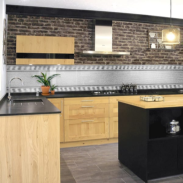 crédence couture grise