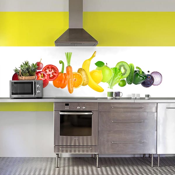 crédence aliment fruits & légumes