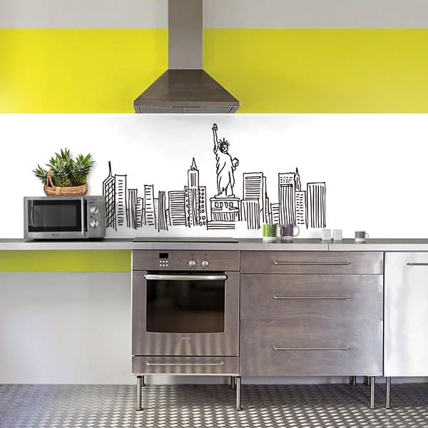 crédence dessin New-York 2