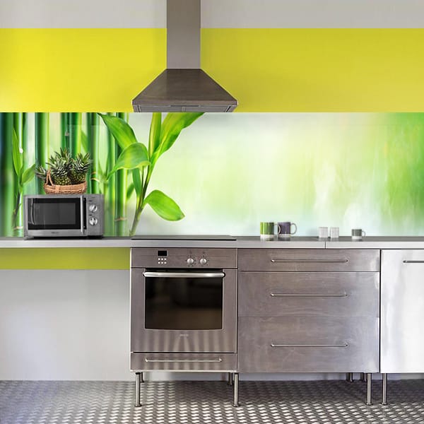 crédence bamboo eau