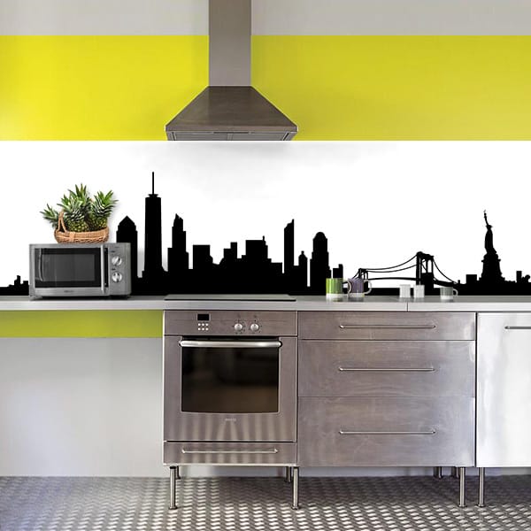 crédence silouhette ville 3