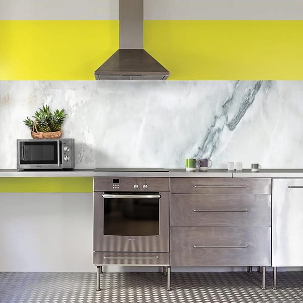 crédence marbre  blanc