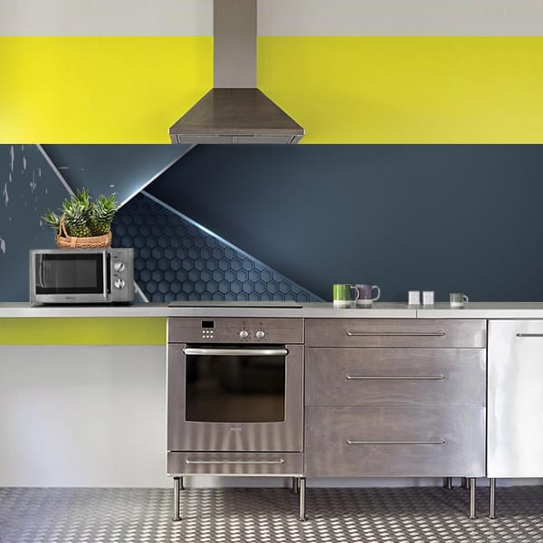 crédence acier noir