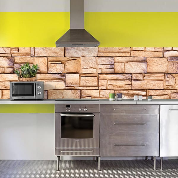 crédence pierres blanches