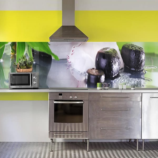 crédence végétation zen