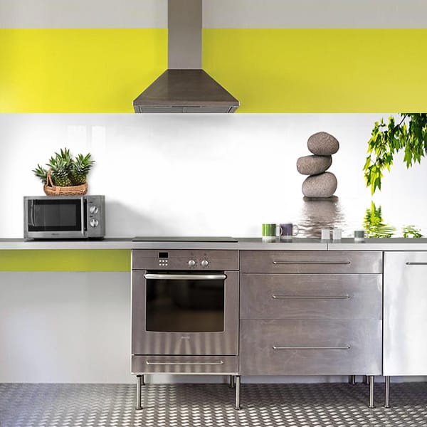 crédence pierres zen 2 fond hotte