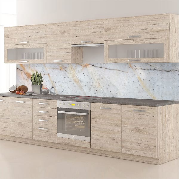 crédence marbre brut