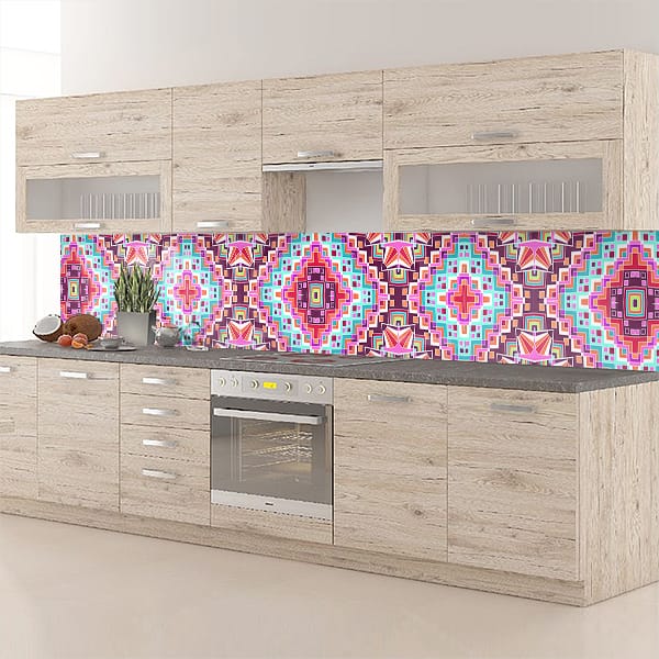 crédence peinture Amérique du sud