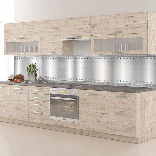 crédence plaque aluminium