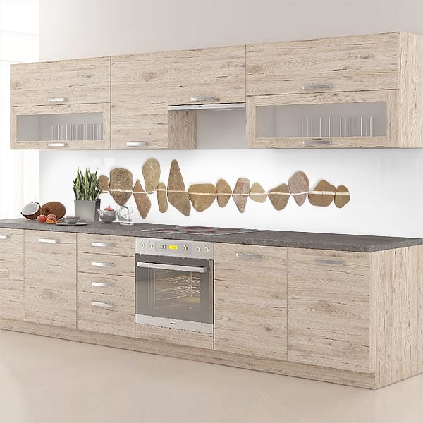 crédence pierres alignées