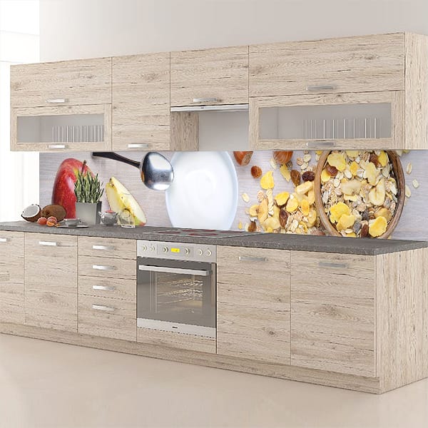 crédence petit déjeuner équilibré