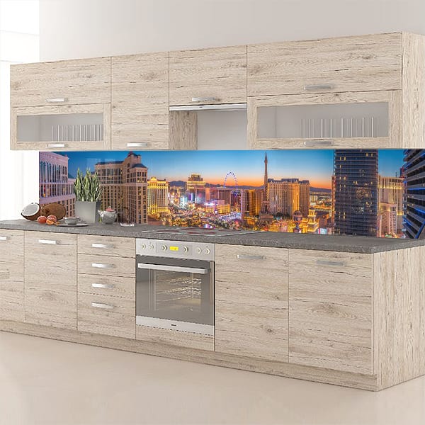 crédence Las Vegas nuit