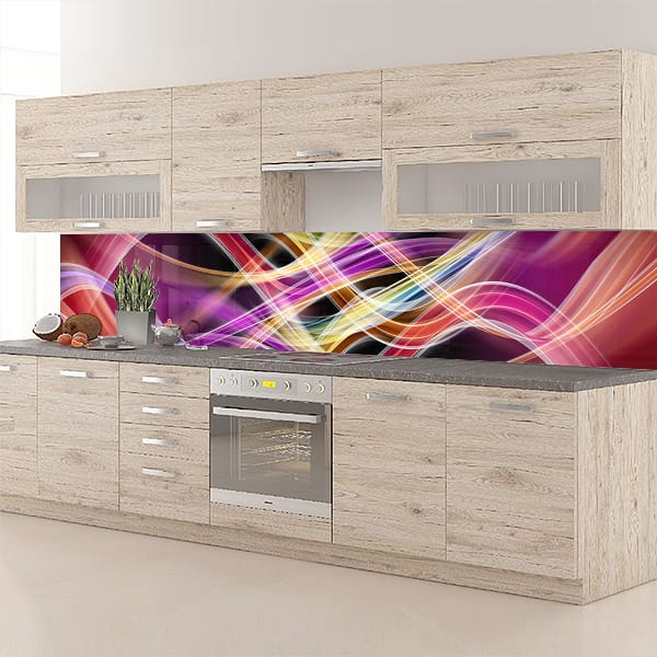 crédence abstrait lueurs