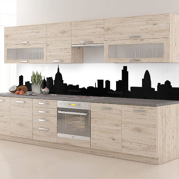 crédence silouhette ville 1