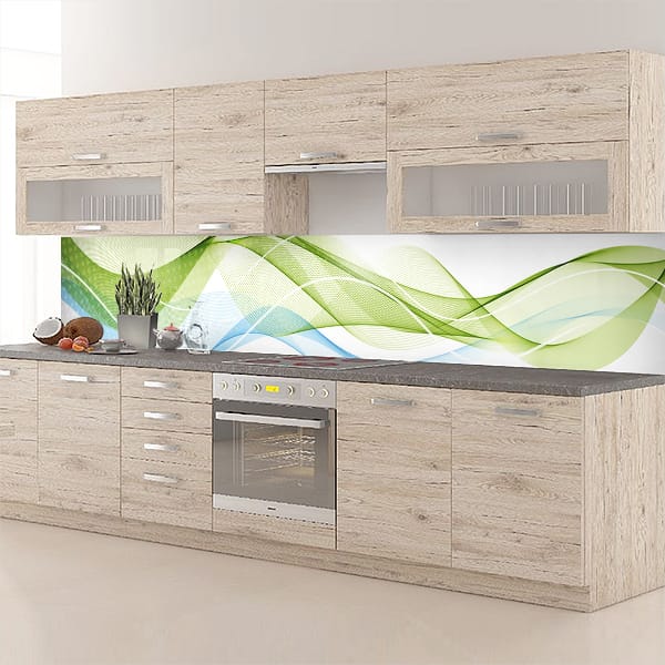 crédence filament vert