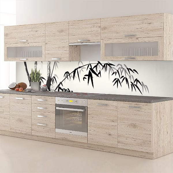 crédence encre chine bamboo