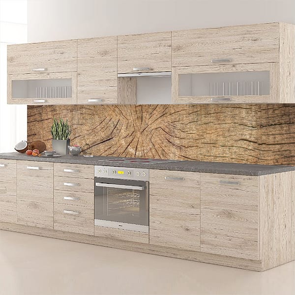 crédence tronc arbre