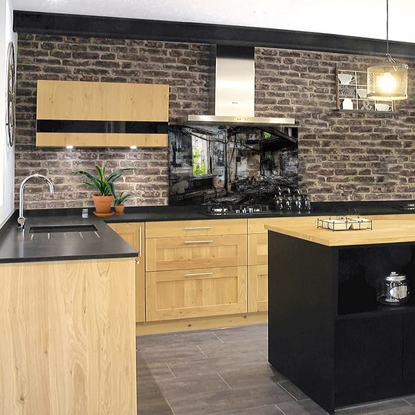 crédence ruines hotte