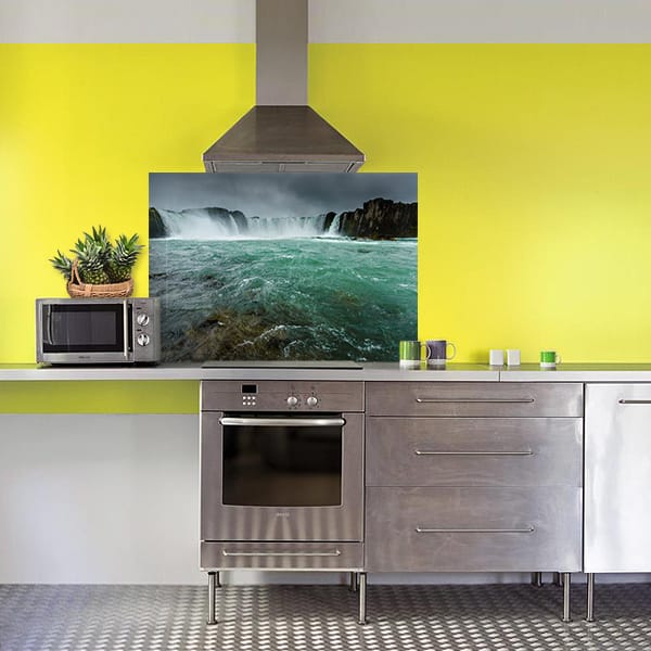 crédence cascade toran fond hotte