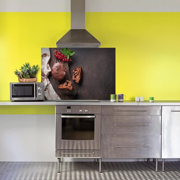 fond de hotte table gâteau au chocolat