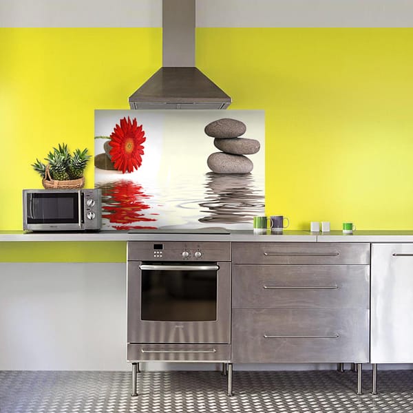 crédence pierres zen 4 fond hotte