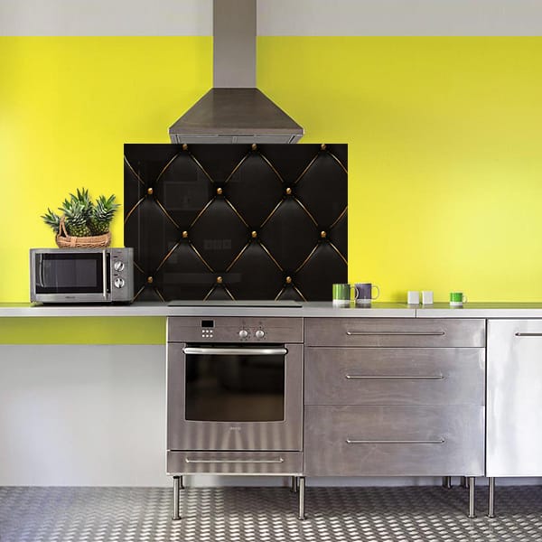 crédence canapé luxe hotte