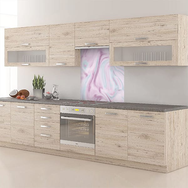 crédence béton couleur hotte