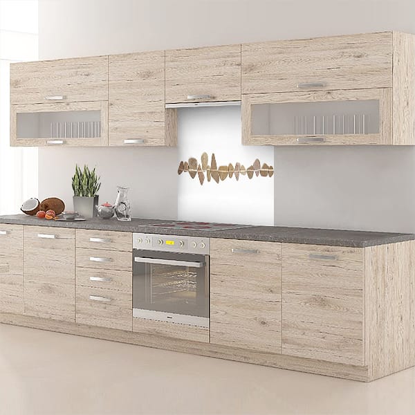 crédence pierres alignées hotte