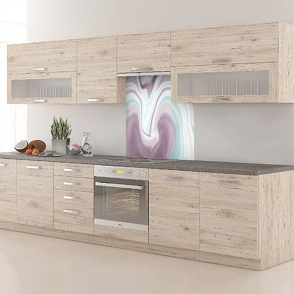 crédence béton couleur 3 hotte