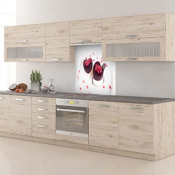 fond de hotte gateaux coeurs