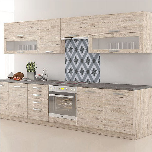 carreaux de ciments gris clair