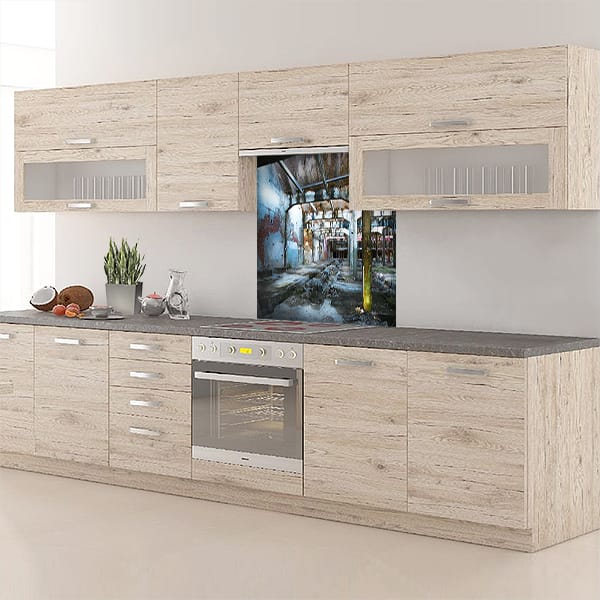 crédence entrepôt desafecté hotte