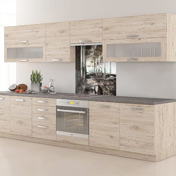 crédence bâtiment abandonné hotte