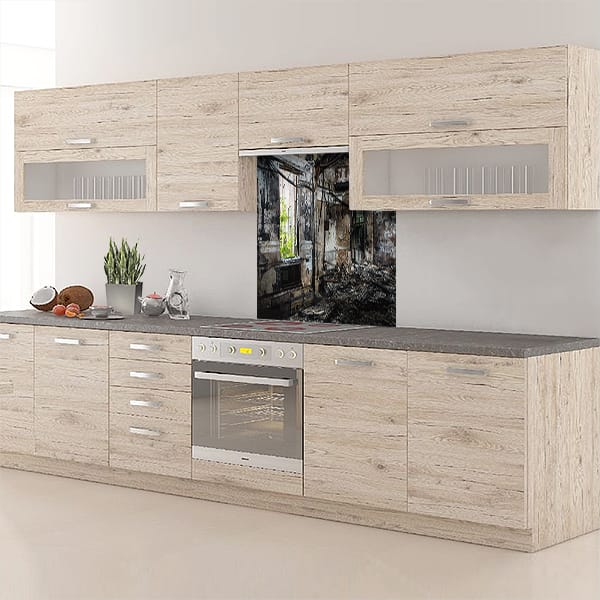 crédence ruines hotte