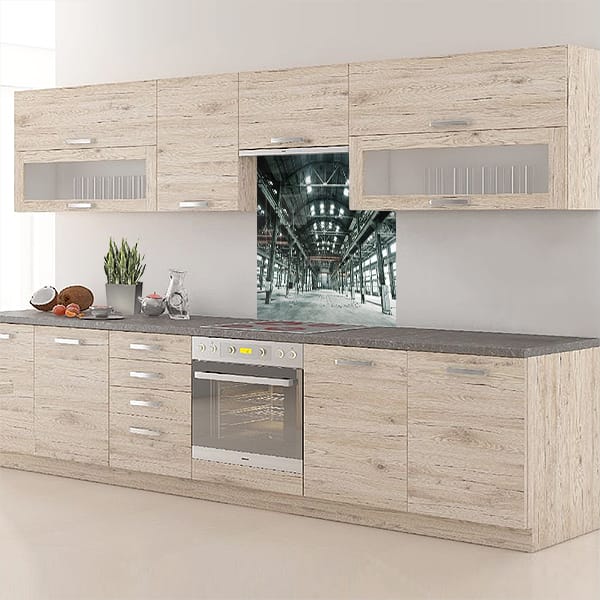 crédence hangar hotte