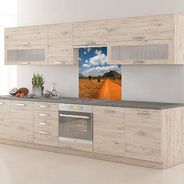 crédence piste savane fond hotte