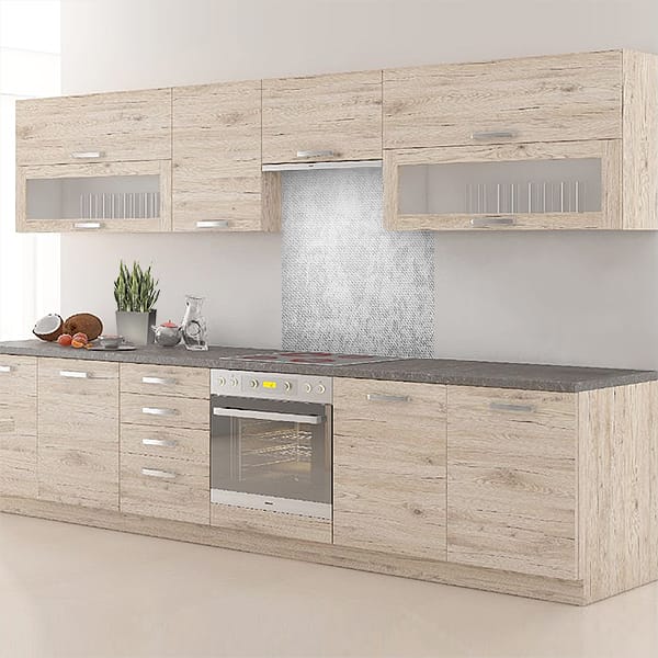 crédence usure grise hotte