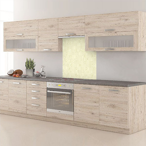 carreaux de ciments jaunes